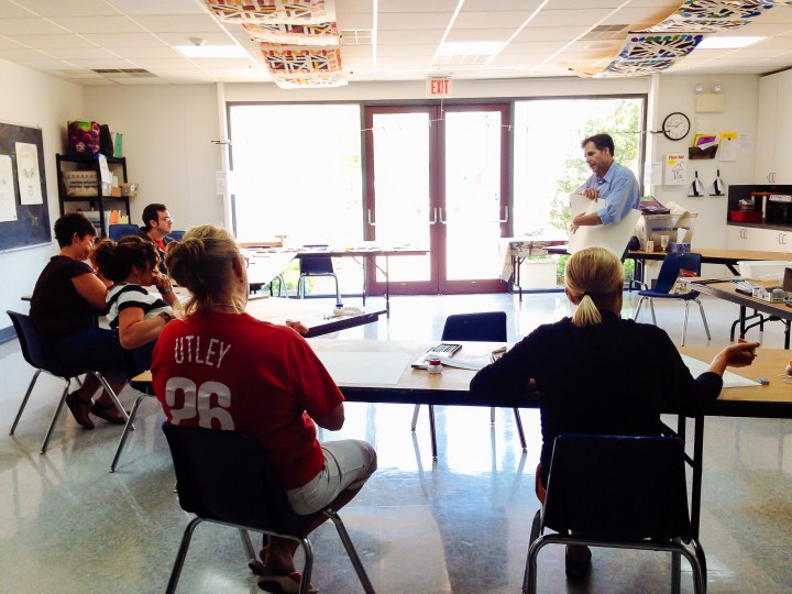 Children's book illustrator Peter Catalanotto's sketching workshop