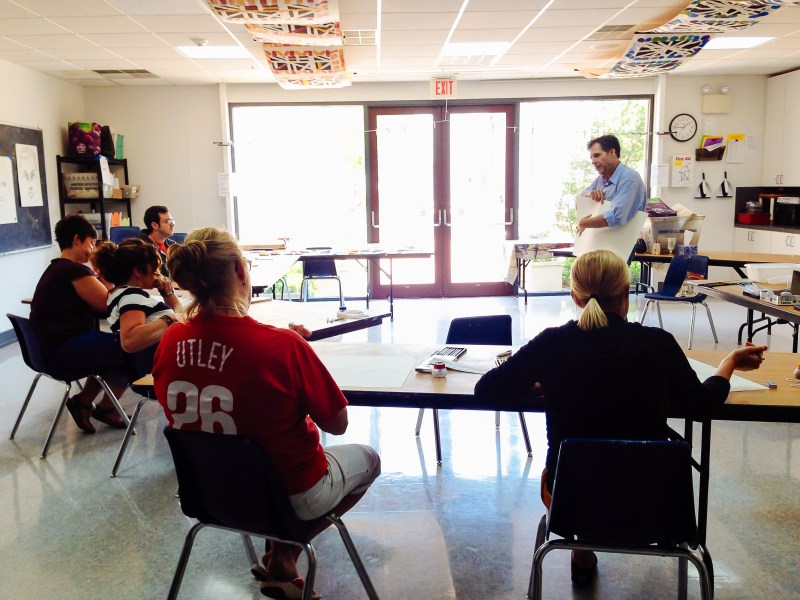 Children's book illustrator Peter Catalanotto's sketching workshop